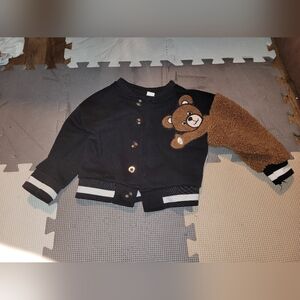Baby teddy bear jacket coat